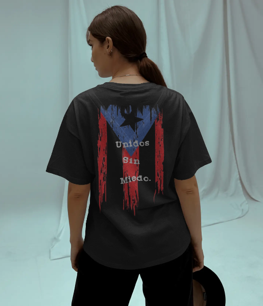 Unisex Unidos Sin Miedo – Puerto Rican Unity Tee