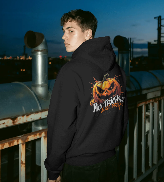 Pumpkin Halloween Hoodie – Streetwear Graphic Sweatshirt | Urban Byte