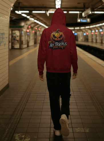 Pumpkin Halloween Hoodie – Streetwear Graphic Sweatshirt | Urban Byte