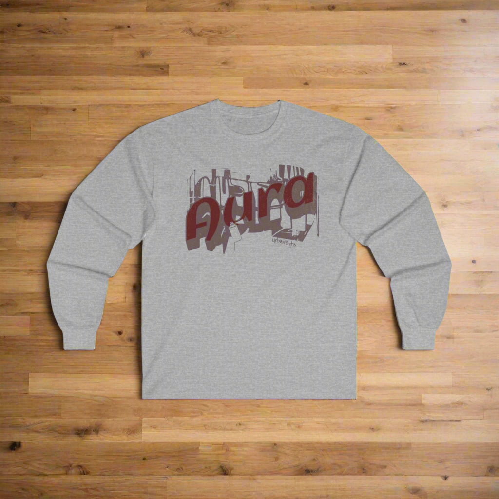 Aura Graffiti Sweatshirt – Unisex Streetwear Pullover | Urban Byte