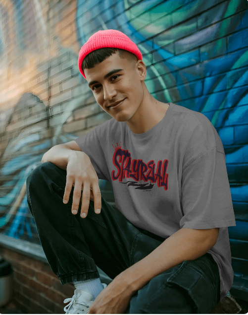 Stay Real Street Art T-Shirt – Comfortable Unisex Graphic Tee