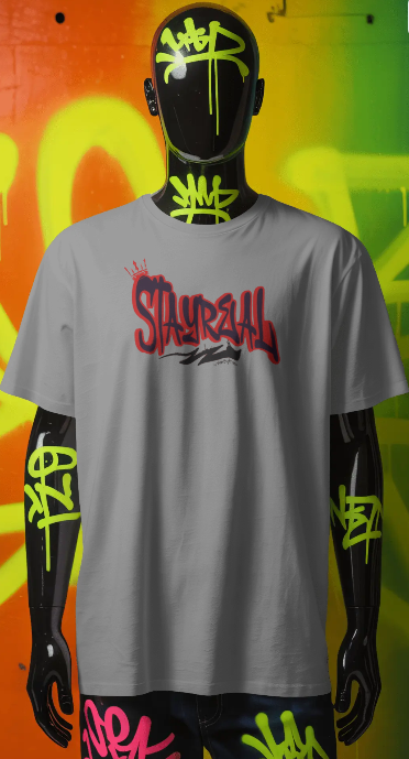 Stay Real Street Art T-Shirt – Comfortable Unisex Graphic Tee